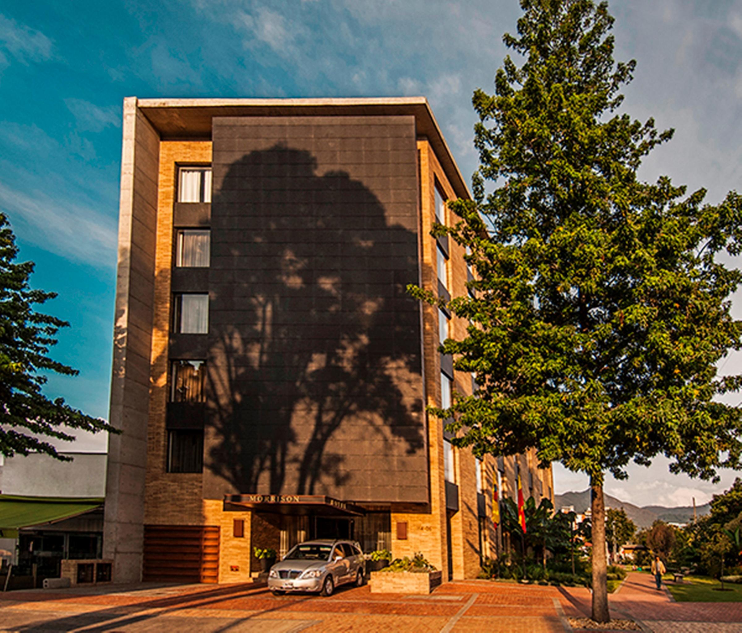 Hotel Morrison Usaquen Bogotá Dış mekan fotoğraf The building of the University of Applied Sciences and Medical University of Southern Tyrol