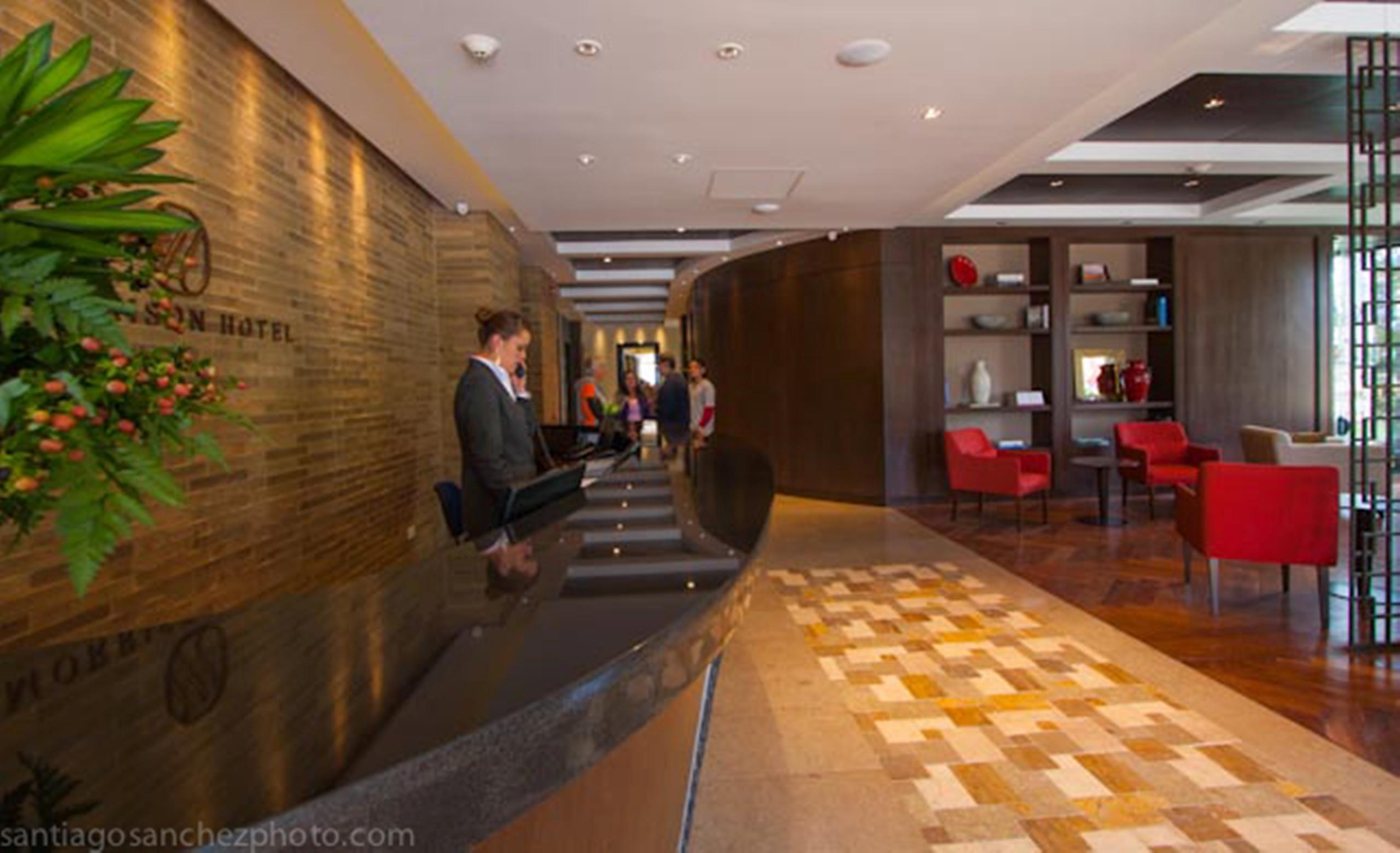 Hotel Morrison Usaquen Bogotá Dış mekan fotoğraf The lobby of the hotel